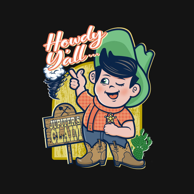 Welcome To Jupiter's Claim-womens basic tee-palmstreet