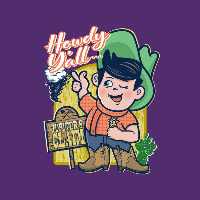 Welcome To Jupiter's Claim-womens basic tee-palmstreet