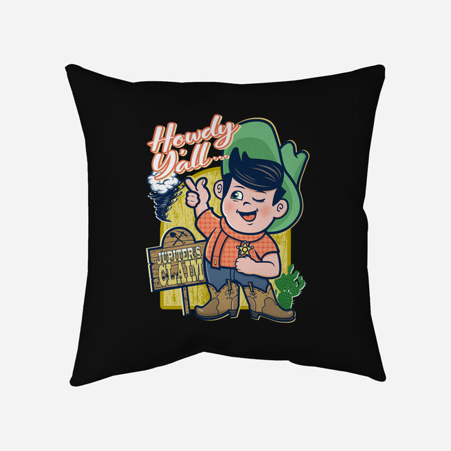 Welcome To Jupiter's Claim-none removable cover w insert throw pillow-palmstreet