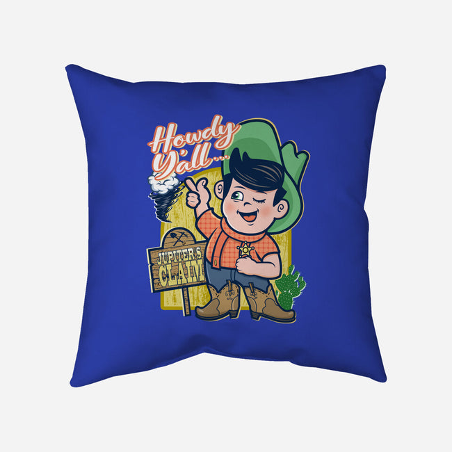 Welcome To Jupiter's Claim-none removable cover w insert throw pillow-palmstreet
