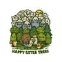 Happy Little Trees-youth crew neck sweatshirt-kg07