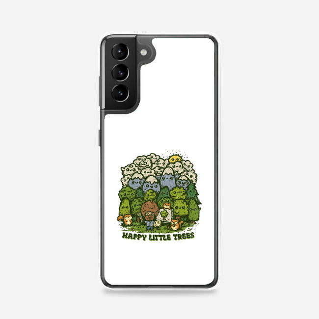 Happy Little Trees-samsung snap phone case-kg07