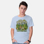 Happy Little Trees-mens basic tee-kg07