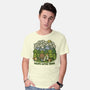 Happy Little Trees-mens basic tee-kg07