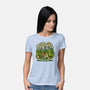 Happy Little Trees-womens basic tee-kg07