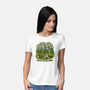 Happy Little Trees-womens basic tee-kg07