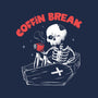 Coffin Break-none polyester shower curtain-eduely