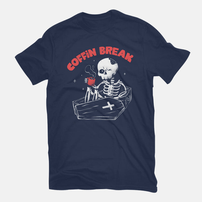 Coffin Break-womens fitted tee-eduely