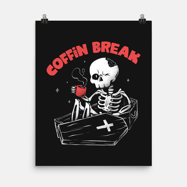 Coffin Break-none matte poster-eduely