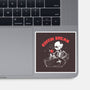 Coffin Break-none glossy sticker-eduely