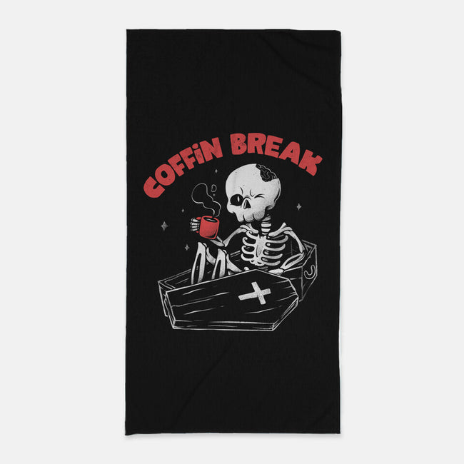 Coffin Break-none beach towel-eduely