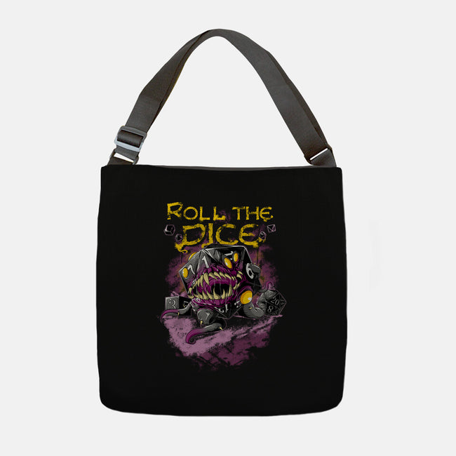 Rolling The Dice-none adjustable tote bag-Guilherme magno de oliveira