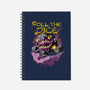 Rolling The Dice-none dot grid notebook-Guilherme magno de oliveira