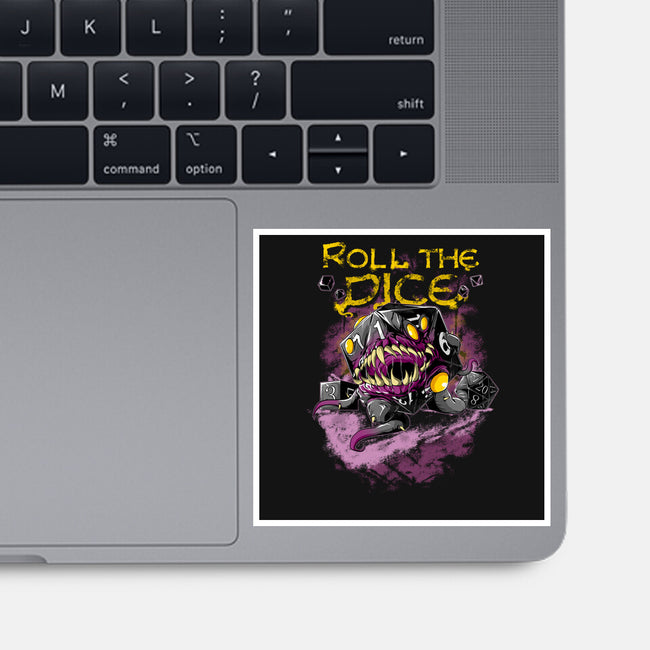 Rolling The Dice-none glossy sticker-Guilherme magno de oliveira