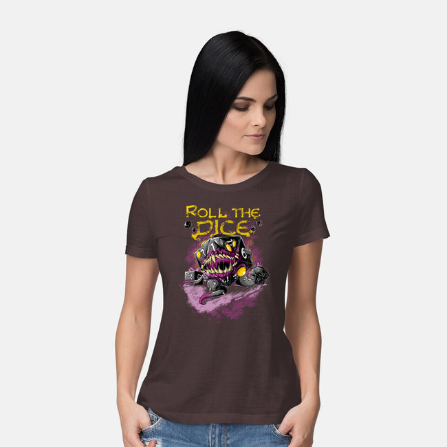 Rolling The Dice-womens basic tee-Guilherme magno de oliveira