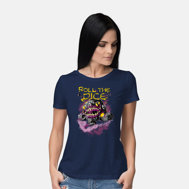 Rolling The Dice-womens basic tee-Guilherme magno de oliveira