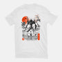 Shinji Ikari Eva 01 Ink-unisex basic tee-bellahoang