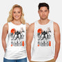 Shinji Ikari Eva 01 Ink-unisex basic tank-bellahoang