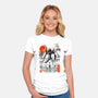 Shinji Ikari Eva 01 Ink-womens fitted tee-bellahoang