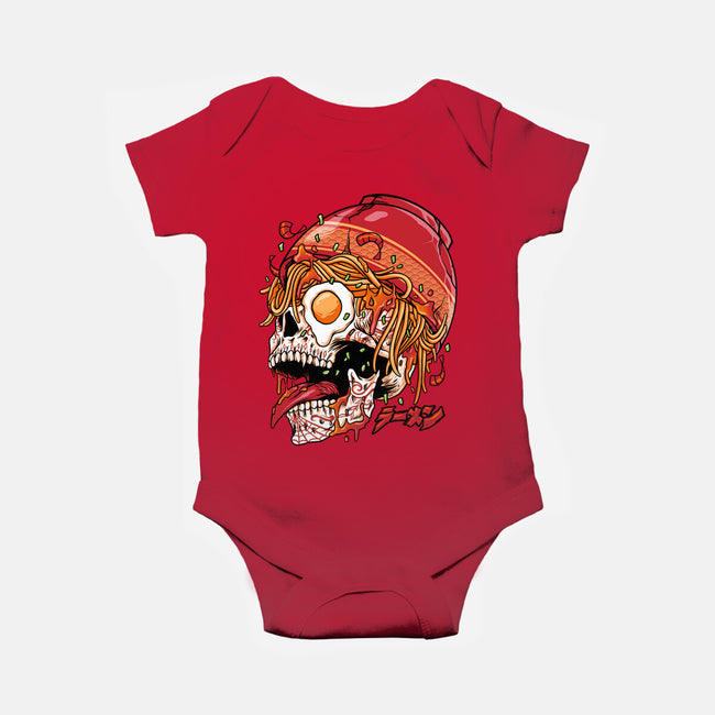 Spicy Skull-baby basic onesie-spoilerinc