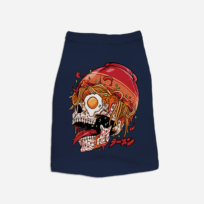 Spicy Skull-dog basic pet tank-spoilerinc