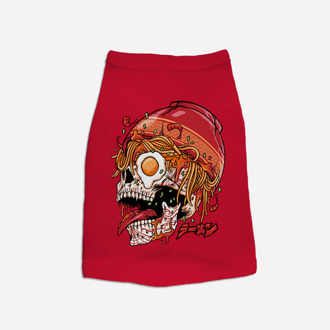 Spicy Skull-dog basic pet tank-spoilerinc