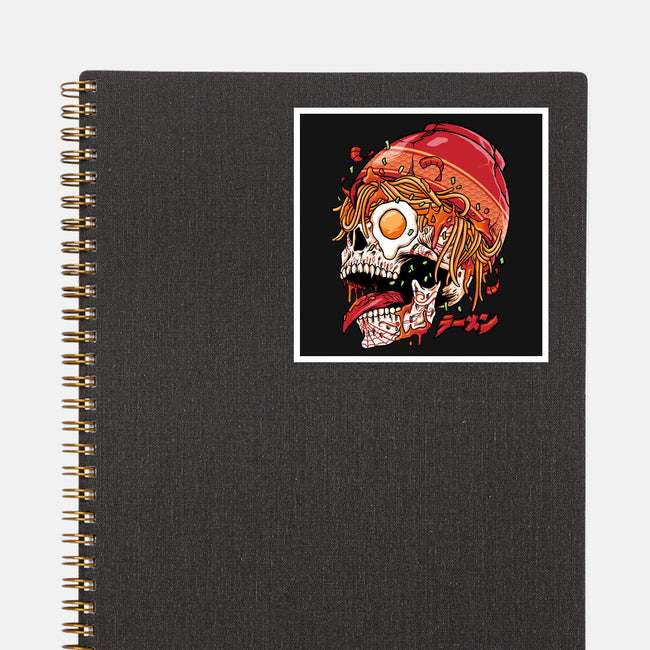 Spicy Skull-none glossy sticker-spoilerinc