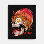 Spicy Skull-none stretched canvas-spoilerinc