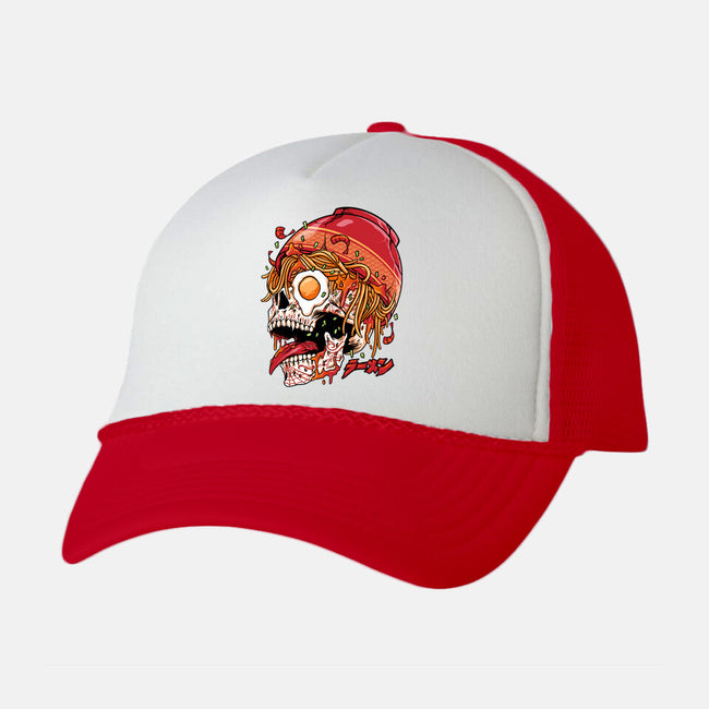 Spicy Skull-unisex trucker hat-spoilerinc