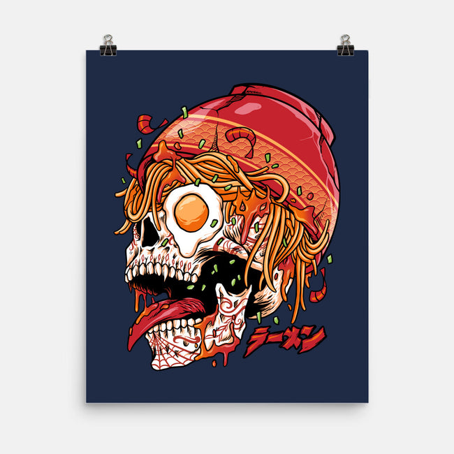 Spicy Skull-none matte poster-spoilerinc