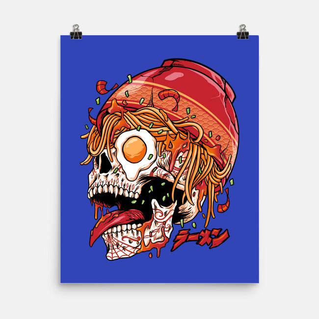 Spicy Skull-none matte poster-spoilerinc