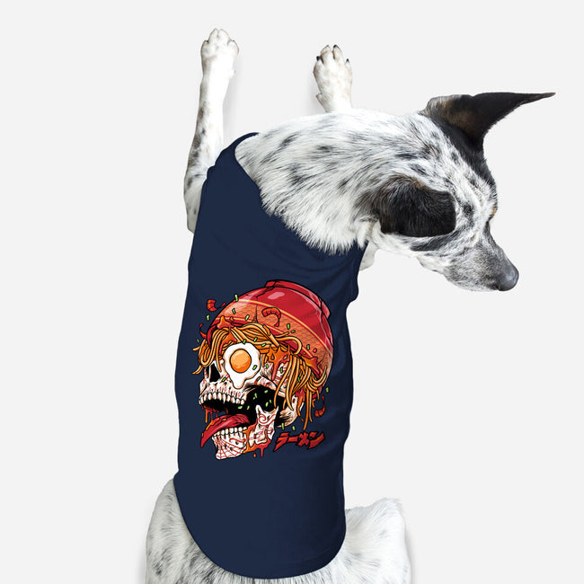 Spicy Skull-dog basic pet tank-spoilerinc