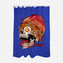 Spicy Skull-none polyester shower curtain-spoilerinc