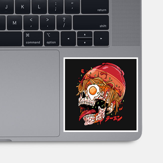 Spicy Skull-none glossy sticker-spoilerinc