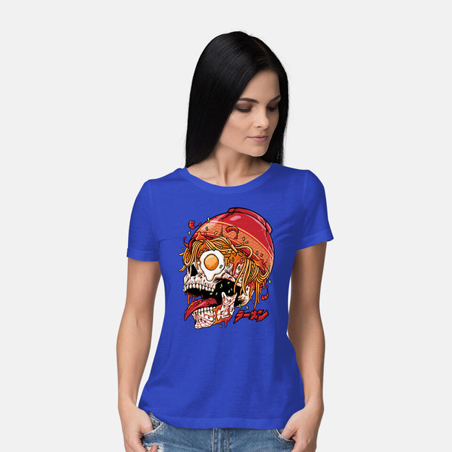 Spicy Skull-womens basic tee-spoilerinc