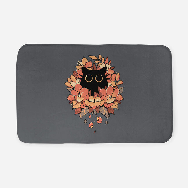 Feline Spy-none memory foam bath mat-Snouleaf