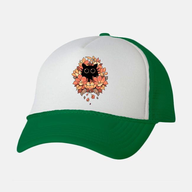 Feline Spy-unisex trucker hat-Snouleaf