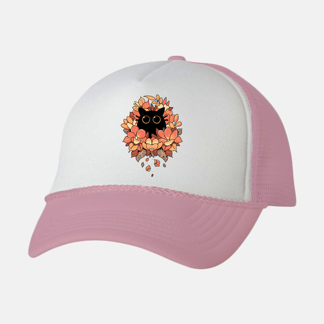 Feline Spy-unisex trucker hat-Snouleaf