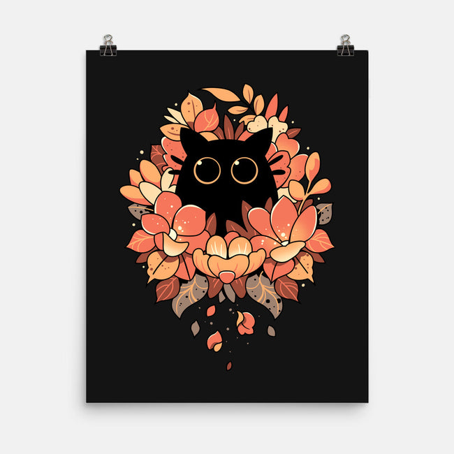 Feline Spy-none matte poster-Snouleaf
