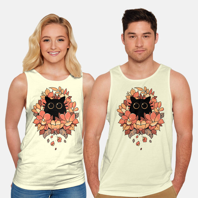 Feline Spy-unisex basic tank-Snouleaf