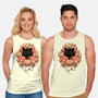 Feline Spy-unisex basic tank-Snouleaf