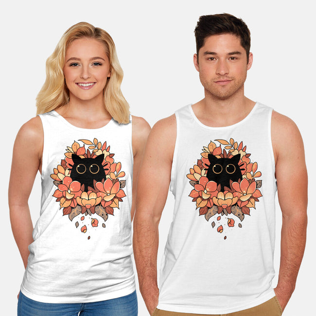 Feline Spy-unisex basic tank-Snouleaf