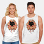 Feline Spy-unisex basic tank-Snouleaf