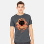 Feline Spy-mens heavyweight tee-Snouleaf