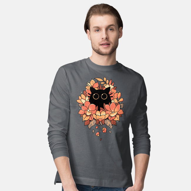 Feline Spy-mens long sleeved tee-Snouleaf