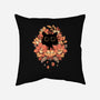 Feline Spy-none removable cover w insert throw pillow-Snouleaf