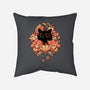 Feline Spy-none removable cover w insert throw pillow-Snouleaf
