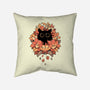 Feline Spy-none removable cover w insert throw pillow-Snouleaf
