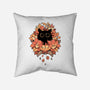 Feline Spy-none removable cover throw pillow-Snouleaf