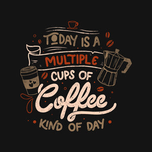 Multiple Cups Of Coffee